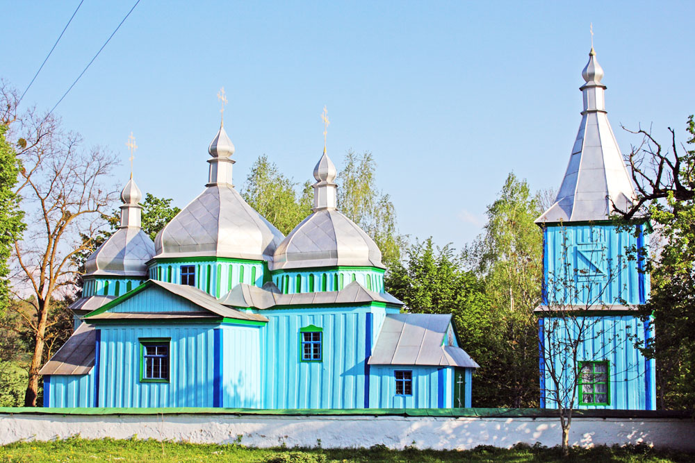 Михайлівська церква у с. Западинці. 1733